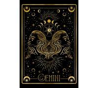 Gemini blank page journal - 6 x 9 inch: Manifestation, gratitude, affirmations, food log, to-do list