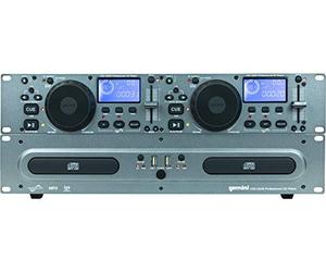 Gemini CDX-2250 - Lettore CD professionale, doppio con cuffie e altoparlanti, Blue