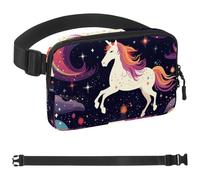 Gemini - Cintura da corsa con tasca con segni zodiacali, per donne e uomini, porta telefono per corsa, marsupio per donne e uomini, supporto per telefono, marsupio da corsa, misura regolabile,