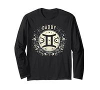 Gemini Daddy Il segno zodiacale gemello per il compleanno di maggio e giugno Maglia a Manica
