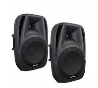 GEMINI ES 08 P MKII COPPIA Diffusori Attivi Amplificati 8" 150W Live Karaoke