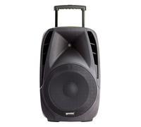 GEMINI Cassa Amplificata Bluetooth Diffusore 2 Vie Potenza 200 Watt Ingresso Mic Cassa trolley - ES-15TOGO
