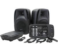 GEMINI ES 210 MX BLU SISTEMA AMPLIFICATO PORTATILE 10" CON LETTORE MP3 / MIXER
