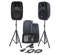 Gemini ES-210MX BLU SISTEMA PORTATILE BLUETOOTH/USB 10" 600W + STATIVI NEW