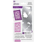 Gemini Gem-Std-DBU Timbro & Die Set-Farfalle Danzanti, Argento, taglia unica