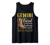 Gemini Girl Entrando nel Mio Compleanno con i Miei Stivali Canotta