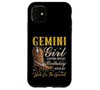 Gemini Girl Entrando nel mio compleanno con i miei stivali Custodia per iPhone 11
