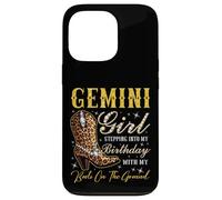 Gemini Girl Entrando nel mio compleanno con i miei stivali Custodia per iPhone 13 Pro