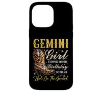 Gemini Girl Entrando nel mio compleanno con i miei stivali Custodia per iPhone 14 Pro Max