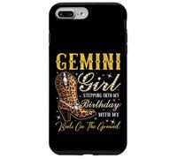 Gemini Girl Entrando nel mio compleanno con i miei stivali Custodia per iPhone 7 Plus/8 Plus