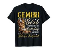 Gemini Girl Entrando nel Mio Compleanno con i Miei Stivali Maglietta