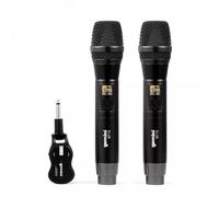 GEMINI GMU-M200 coppia radio microfoni wireless e batterie ricaricabili con usb