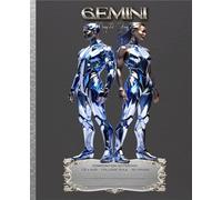 GEMINI-HOROSCOPE ZODIAC SIGN SILVER LINING CONSTELLATION-COMPOSITION NOTEBOOK(7.5x9.25 College Rule)Occult Lover Twins Art Diary Journal GIFT: ֍OFFICE ... High School Ivy League University
