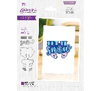 Gemini Layerable Sentiments Natale - Fustellature - Crafters Companion