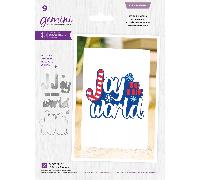 Gemini Layerable Sentiments Natale - Fustellature - Crafters Companion