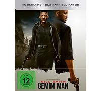 Gemini Man - 3D Blu-ray - Bluray - 4K Ultra-HD - Steelbook [Limited Edition](exklusiv bei Amazon.de)
