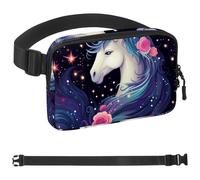 Gemini Marsupio a tracolla con segni zodiacali per uomini e donne, grande marsupio e marsupio con cinghia regolabile per allenamento all'aperto, viaggi, casual, corsa, escursionismo, ciclismo,