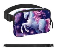 Gemini Marsupio a tracolla con segni zodiacali per uomini e donne, grande marsupio e marsupio con cinghia regolabile per allenamento all'aperto, viaggi, casual, corsa, escursionismo, ciclismo,