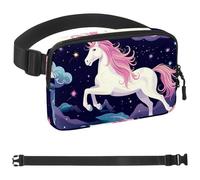 Gemini Marsupio a tracolla con segni zodiacali per uomini e donne, grande marsupio e marsupio con cinghia regolabile per allenamento all'aperto, viaggi, casual, corsa, escursionismo, ciclismo,