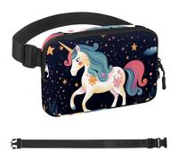 Gemini Marsupio a tracolla con segni zodiacali per uomini e donne, grande marsupio e marsupio con cinghia regolabile per allenamento all'aperto, viaggi, casual, corsa, escursionismo, ciclismo,