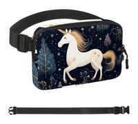 Gemini Marsupio a tracolla con segni zodiacali per uomini e donne, grande marsupio e marsupio con cinghia regolabile per allenamento all'aperto, viaggi, casual, corsa, escursionismo, ciclismo,