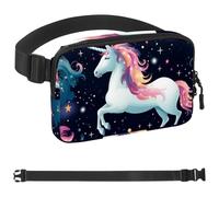 Gemini Marsupio a tracolla con segni zodiacali per uomini e donne, grande marsupio e marsupio con cinghia regolabile per allenamento all'aperto, viaggi, casual, corsa, escursionismo, ciclismo,