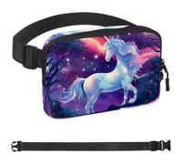 Gemini Marsupio a tracolla con segni zodiacali per uomini e donne, grande marsupio e marsupio con cinghia regolabile per allenamento all'aperto, viaggi, casual, corsa, escursionismo, ciclismo,
