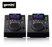 GEMINI MDJ 500 coppia media player usb professionali X dj scheda audio integrata