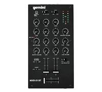 GEMINI MXR 01 BT COMPACT MIXER A 2 CANALI con Bluetooth per DJ PUB CLUB KARAOKE
