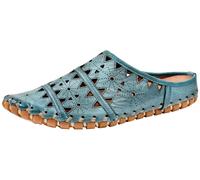 Gemini Pantolette Da Donna In Pelle Clog Con Cutouts 031195-02