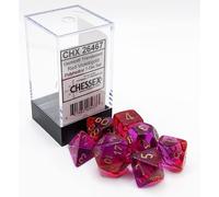 Gemini Polyhedral Dice Set Set of 7 Dice in a Variety of Sizes Designed for Ro
