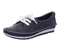 Gemini Scarpe in Pelle Stringate Basse da Donna 382644-01, Numero:41 EU, Colore:Blu