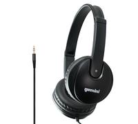 Gemini Sound DJX-200 - Cuffie professionali per DJ, monitor over-ear con driver da 40 mm, cuscinetti auricolari ultra confortevoli, isolamento acustico, design leggero per DJ, giochi, podcast,