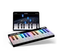 Gemini Sound PianoProdigy: Tastiera MIDI Wireless Illuminata a 24 tasti GPP-101, È Necessario Connettersi al Dispositivo iOS/Android per l'Audio, Espandibile, Bluetooth, Portatile