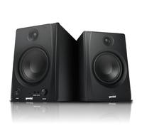 Gemini Sound SMX-5BT Altoparlanti per monitor da studio da 5 pollici con Bluetooth, potenza di picco 200 W, ingressi TRS/RCA/AUX, sintonizzazione acustica, coppia attiva/passiva per studio domestico