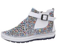 Gemini Stivaletti Donna Con Inserti Elasticizzati Fibbia Cutouts Motivo 340207