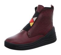 Gemini Stivaletti Donna Pelle Textur Multicolore Plateau Suola a Zeppa 033652-02