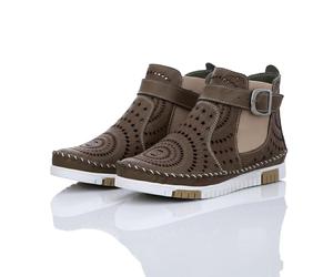 Gemini Stivaletti in Pelle per Donna 382437-01, Numero:40 EU, Colore:Verde