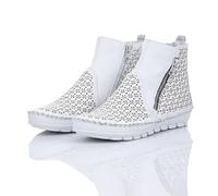 Gemini Stivaletti in Pelle per Donna 382642-01, Numero:41 EU, Colore:Bianco