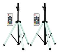 GEMINI STL 500 coppia supporti x casse diffusori con gambe LED multicolore NUOVI