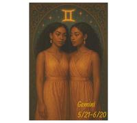 Gemini Zodiac Journal - Playful & Dual-Toned Astrology Notebook: Purple Vibes, Lined Pages, Perfect Gift for Curious & Creative Souls