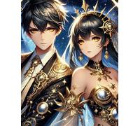 Gemini Zodiac Notebook - Celestial Twin Flames Edition: 100 Lined Pages | Stunning Gemini Couple Cover | A Magical Journal for Duality, Love, and Cosmic Self-Discovery