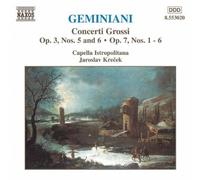 Geminiani, F. - Geminiani: Concerti Grossi Vol. 2 - Op. 3 Nos. 5 & 6, Op. 7 Nos. 1-6 by Geminiani, F. (1998) Audio CD