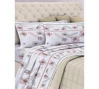 GEMITEX Completo Letto Cotone In, 100% COTONE, Traspirante, Privo di Sostanze Nocive, Qualità Certificata STANDARD 100 by OEKO-TEX Fiducia nel Tessile, MATRIMONIALE, G21/ROSA, Designed in Italy