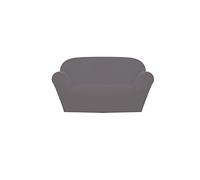 GEMITEX COPRIDIVANO FLEXY 2 POSTI GRIGIO MADE IN ITALY BY UNIVERSALE BIELASTICO CON BASTONCINI TENDITESSUTO