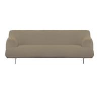 GEMITEX COPRIDIVANO FLEXY 4 POSTI TORTORA MADE IN ITALY UNIVERSALE BIELASTICO CON BASTONCINI TENDITESSUTO