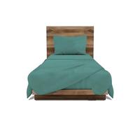 GEMITEX Set Lenzuola Singolo, 100% Cotone, OTTANIO, Tinta Unita, Antipilling e Anallergico, Design Made in Italy, Include Lenzuolo Sopra 150x280cm, Sotto con Angoli 90x190cm, 1 Federa