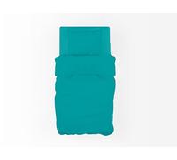 GEMITEX Set Lenzuola Singolo, 100% Cotone, TIFFANY Tinta Unita, Antipilling e Anallergico, Design Made in Italy, Include Lenzuolo Sopra 150x280cm, Sotto con Angoli 90x190cm, 1 Federa