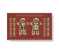 GEMITEX TAPPETO MERRY CHRISTMAS 45X75 DIS. 20 ANTISCIVOLO MADE IN ITALY STAMPA DIGITALE MASSIMA DEFINIZIONE DEI COLORI