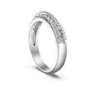 GemKing GMK-SL-DY121367, 8, Argento sterling, Nessuna pietra preziosa